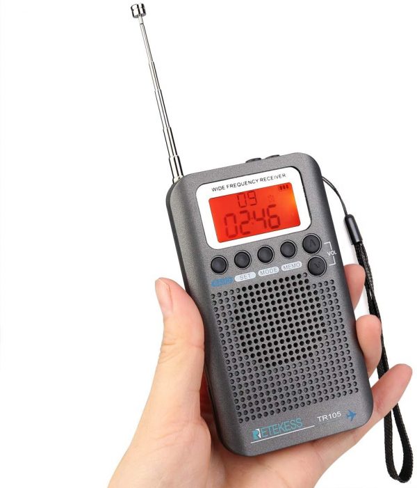 Retekess TR105  Tragbares Flugzeug-Bandradio – Bild 3
