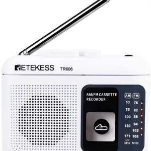 Retekess TR606 Tragbare Kassettenspieler und Tape Recorder Walkman
